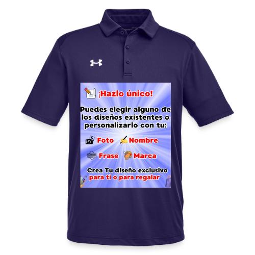 Personalized Souvenirs with Photo, Phrase, Design - Under Armour Men's Tech Polo