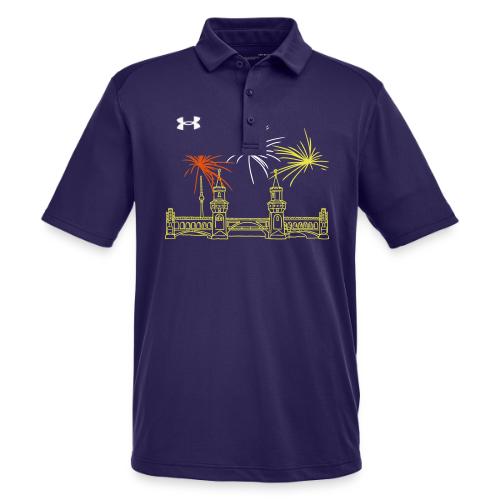 Oberbaum Bridge in Berlin - Under Armour Men's Tech Polo