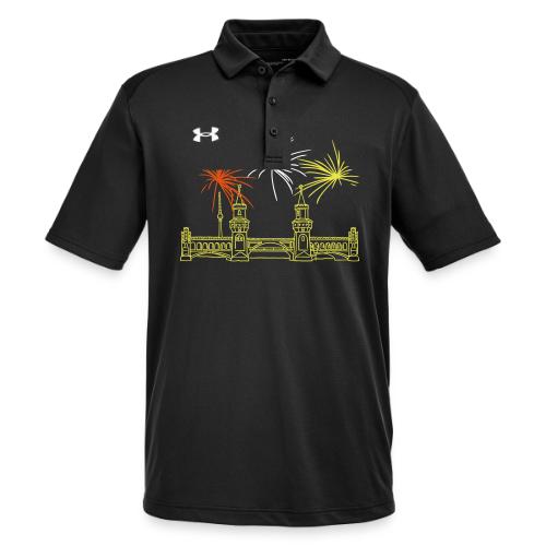Oberbaum Bridge in Berlin - Under Armour Men's Tech Polo