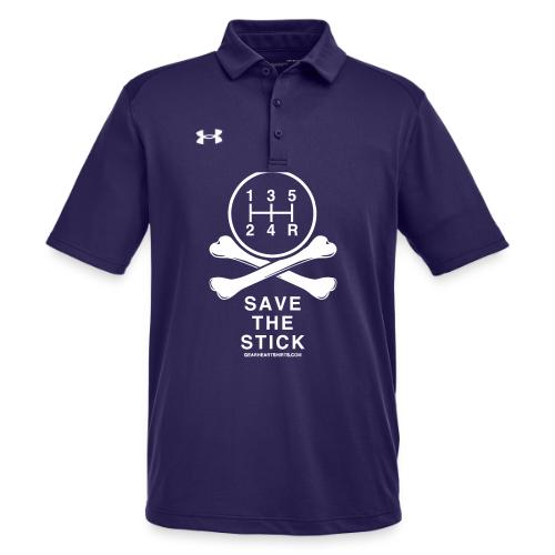 Save the Stick - Bones - Under Armour Men's Tech Polo