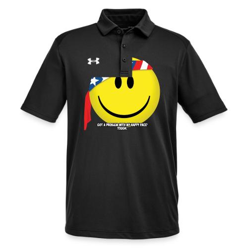 Happy Face USA - Under Armour Men's Tech Polo