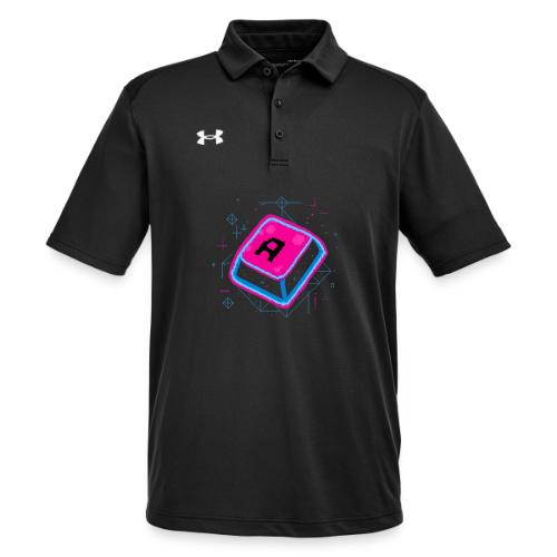 Neon Pixel A Key - Under Armour Men's Tech Polo