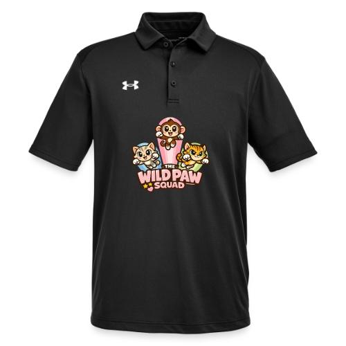 Wild Paw Squad Cute Animal Friends - Under Armour Men's Tech Polo