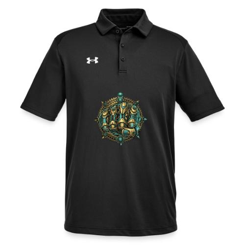 Cyberpunk Power Robot Hand - Under Armour Men's Tech Polo