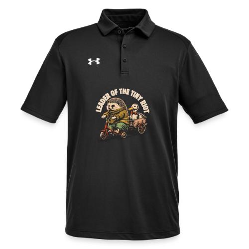 Leader of the Tiny Riot Design - Under Armour Men's Tech Polo