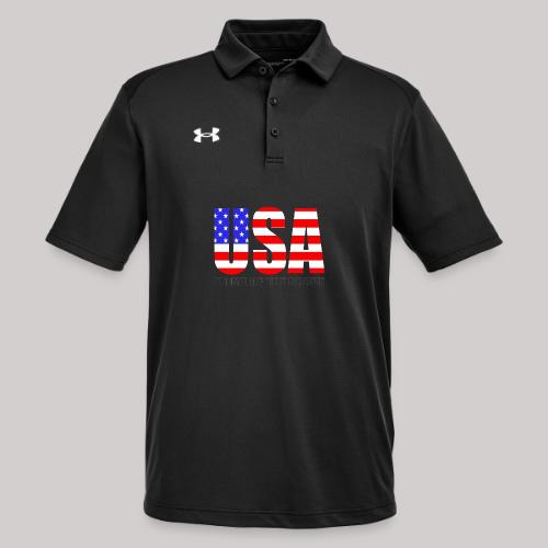 USA Home Of The Brave - Under Armour Men's Tech Polo