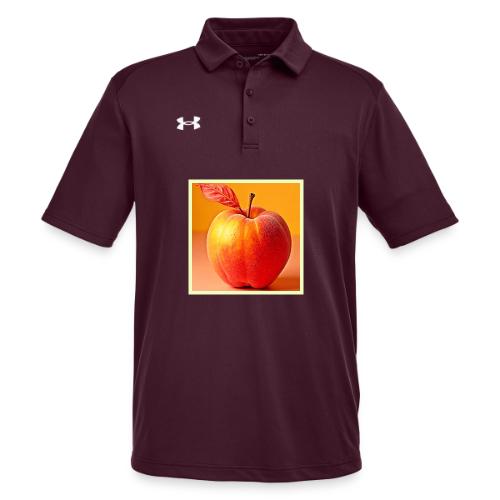 Golden Peach Perfection Design - Under Armour Men's Tech Polo