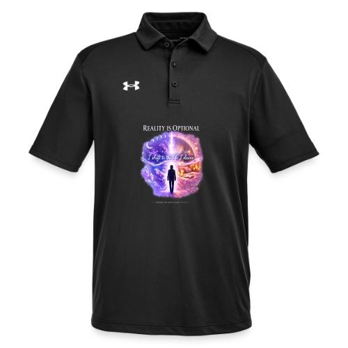 Reality Is Optional Cosmic Reality Shifting Portal - Under Armour Men's Tech Polo