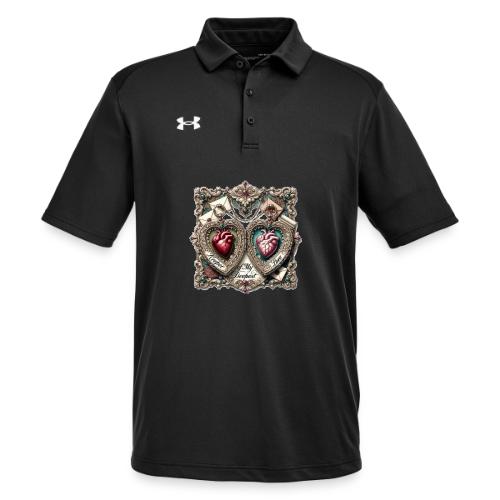 Keeper of My Deepest Love Victorian Locket T-Shirt - Under Armour Men's Tech Polo