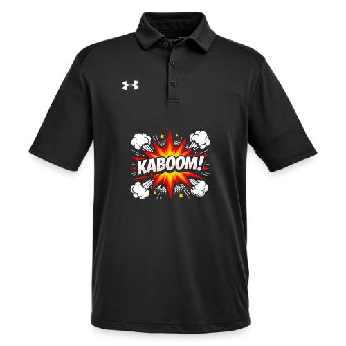 Kaboom Comic Explosion - Under Armour Men's Tech Polo