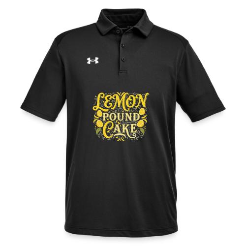 Lemon Pound Cake Vintage Flourish - Under Armour Men's Tech Polo