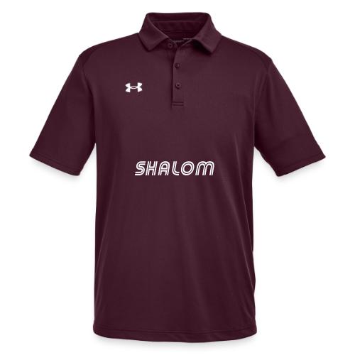 Shalom, Peace - Under Armour Men's Tech Polo