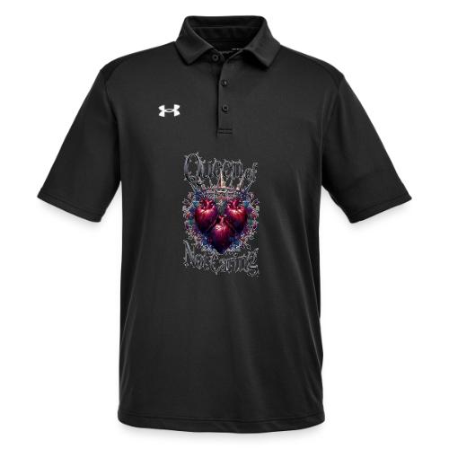 Queen of Not Caring T-Shirt - Under Armour Men's Tech Polo