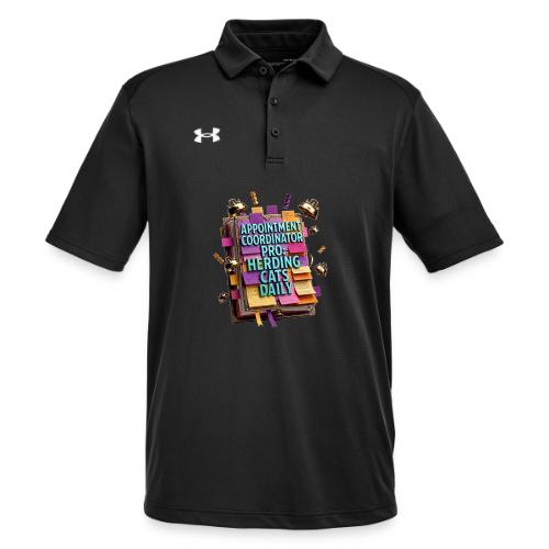 Appointment Coordinator Pro T-Shirt | Herding Cats - Under Armour Men's Tech Polo