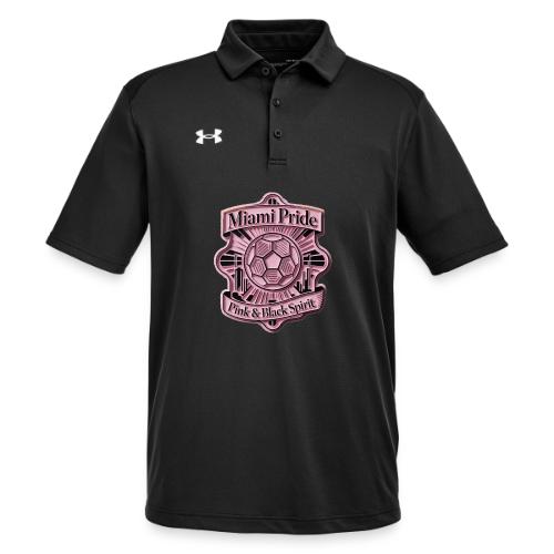 Miami City Pride T Shirt, Vibrant City Pride Gift - Under Armour Men's Tech Polo