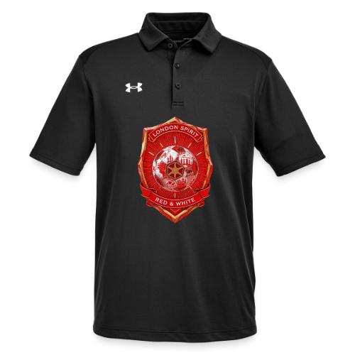 London is Red T Shirt, Football City Pride Gift - Under Armour Men's Tech Polo