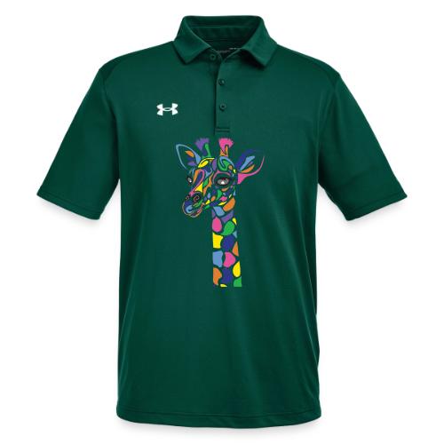 Art Deco giraffe - Under Armour Men's Tech Polo