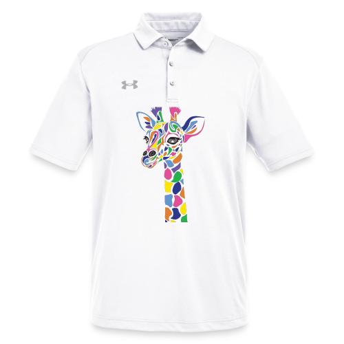 Art Deco giraffe - Under Armour Men's Tech Polo