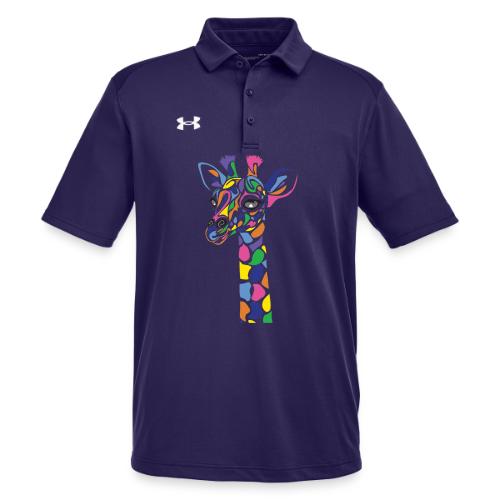 Art Deco giraffe - Under Armour Men's Tech Polo