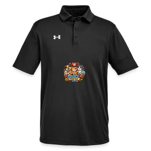 Pet Lover Forever Cute Cats & Dogs - Under Armour Men's Tech Polo