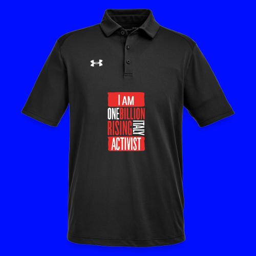 One Billion Rising Italy - Under Armour Men's Tech Polo