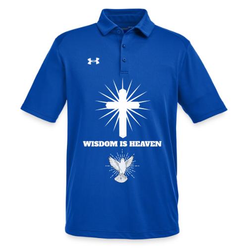Wisdom is Heaven - Under Armour Men's Tech Polo