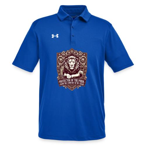 Protector of the Pride T Shirt, Sarcastic Dad Gif - Under Armour Men's Tech Polo