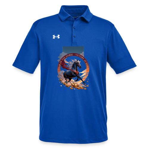 Year of the Horse Dawn T Shirt,Lunar New Year Gift - Under Armour Men's Tech Polo