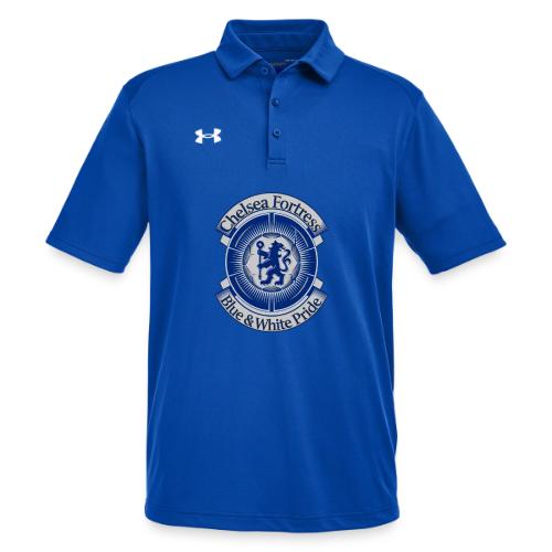 Chelsea Fortress T Shirt, Soccer City Pride Gift - Under Armour Men's Tech Polo