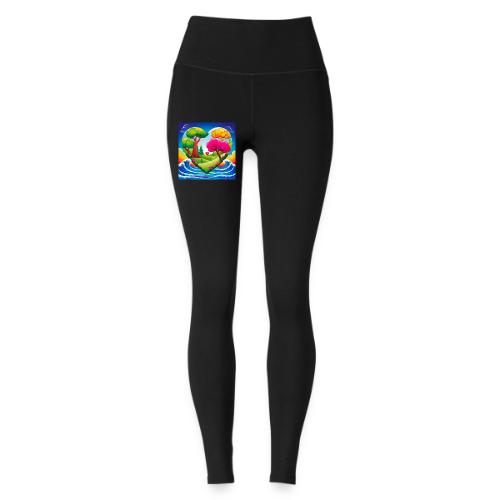 Heart, fantasy, landscapes, nature, fantasy - Under Armour Ladies' Motion Ankle Legging