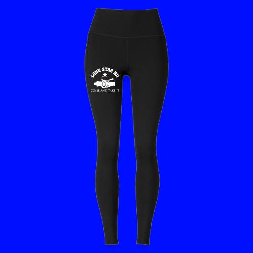 Lone Star BJJ - Come and Take It - White and Red - Under Armour Ladies' Motion Ankle Legging