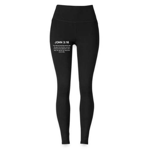 John 3:16 Christian Apparel – White - Under Armour Ladies' Motion Ankle Legging