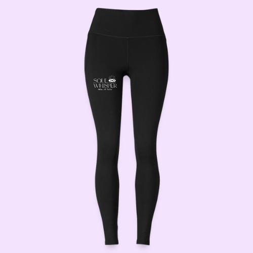 Soul Whisper - White Design - Under Armour Ladies' Motion Ankle Legging
