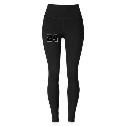 Varsity Number 24 College Font - Under Armour Ladies' Motion Ankle Legging