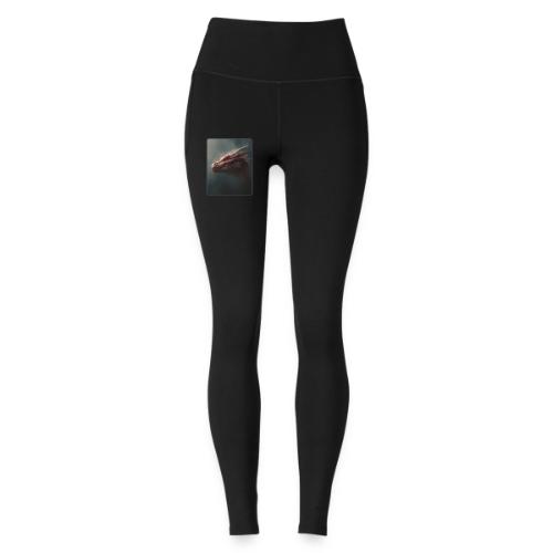 Red Dragon Fog Portrait Design - Under Armour Ladies' Motion Ankle Legging