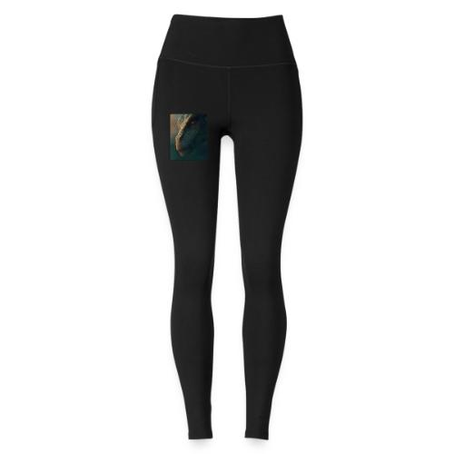 Golden Eye Dragon Close-Up Design - Under Armour Ladies' Motion Ankle Legging