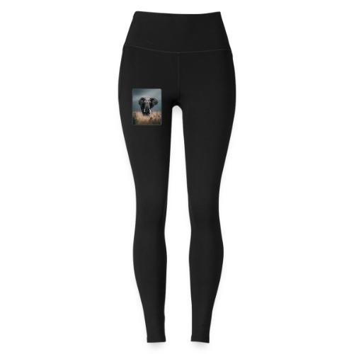 Majestic African Elephant Portrait Design - Under Armour Ladies' Motion Ankle Legging