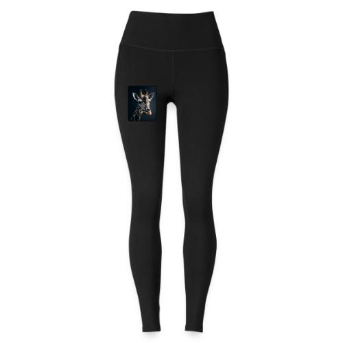 Majestic Giraffe Artistic Portrait Design - Under Armour Ladies' Motion Ankle Legging