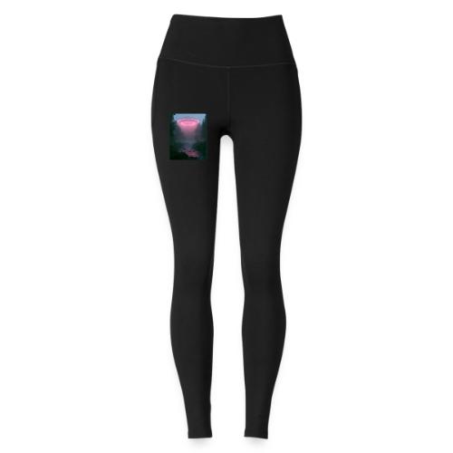 Neon UFO Forest River Design - Under Armour Ladies' Motion Ankle Legging