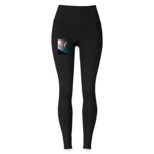 Deep Space Planet Horizon Art - Under Armour Ladies' Motion Ankle Legging
