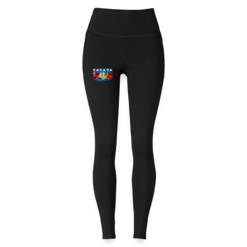 Canada in Brushstrokes - Under Armour Ladies' Motion Ankle Legging