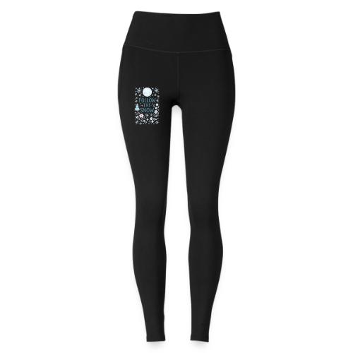 Follow the Snow – Cozy Winter Watercolor - Under Armour Ladies' Motion Ankle Legging