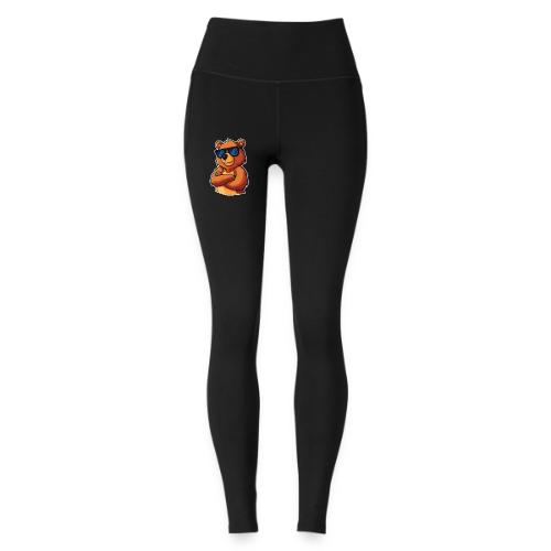 Cool Bear Sunglasses Cartoon Design - Under Armour Ladies' Motion Ankle Legging