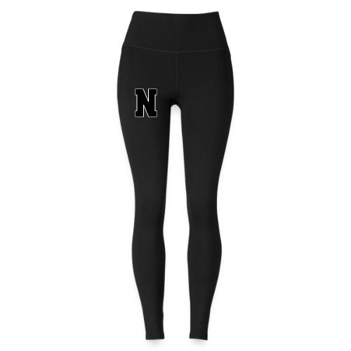 Varsity Letter N Athletic Font Graphic - Under Armour Ladies' Motion Ankle Legging