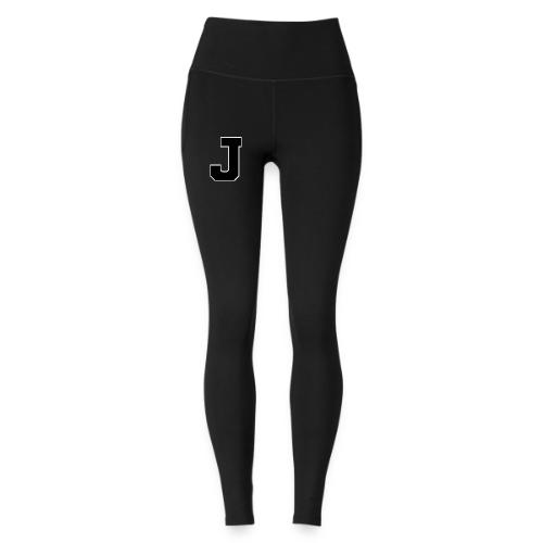 Varsity Letter J Athletic Alphabet Graphic - Under Armour Ladies' Motion Ankle Legging