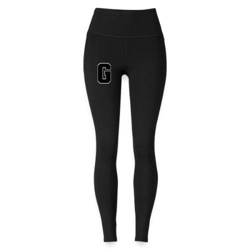 Varsity Letter G Collegiate Alphabet Art - Under Armour Ladies' Motion Ankle Legging