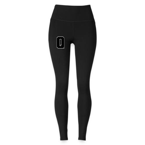 Varsity Letter Q Collegiate Font Graphic - Under Armour Ladies' Motion Ankle Legging