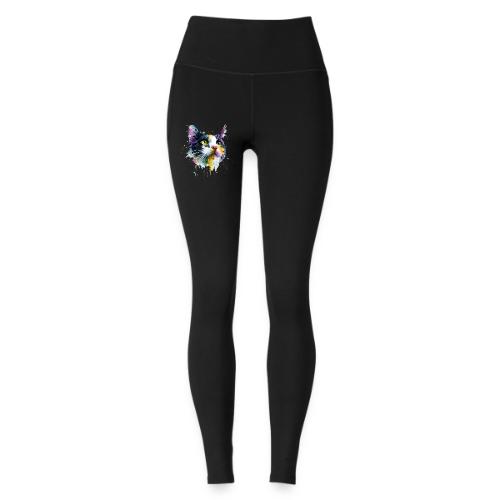Cat: Painted Purr Expression - Under Armour Ladies' Motion Ankle Legging