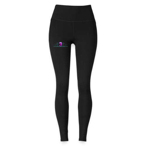 Number 3 in Magenta: Varsity Font - Under Armour Ladies' Motion Ankle Legging