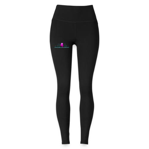 Number 4 in Magenta: Varsity Font - Under Armour Ladies' Motion Ankle Legging